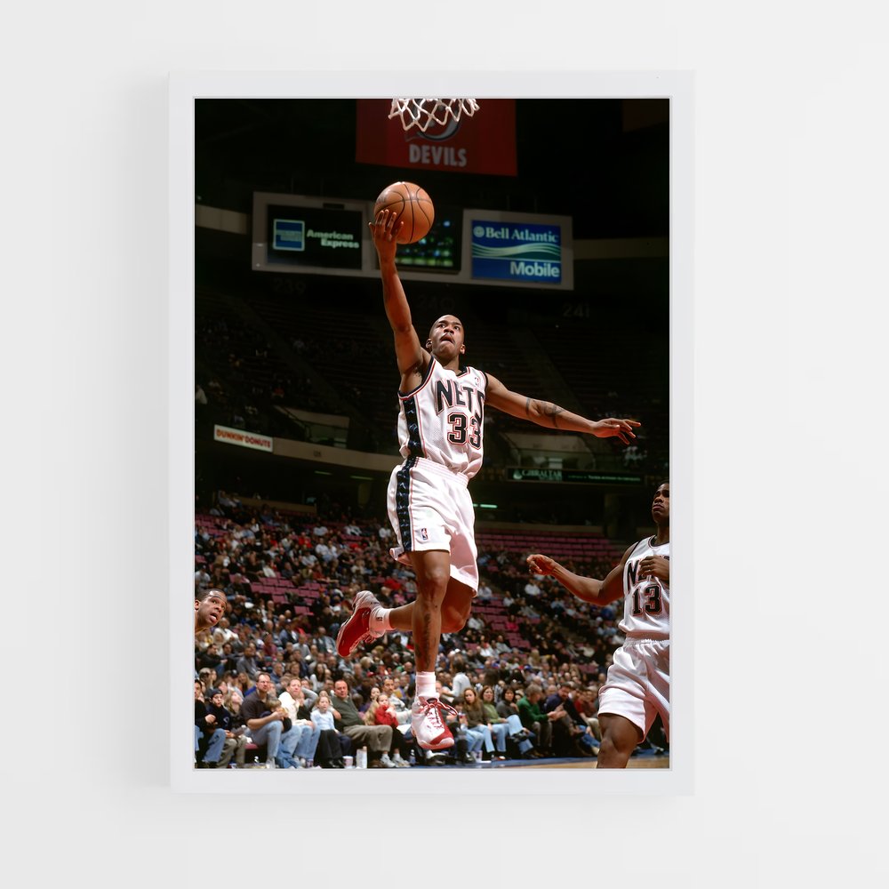 Poster Stephon de marbury – affiche Basketball (vue 3)